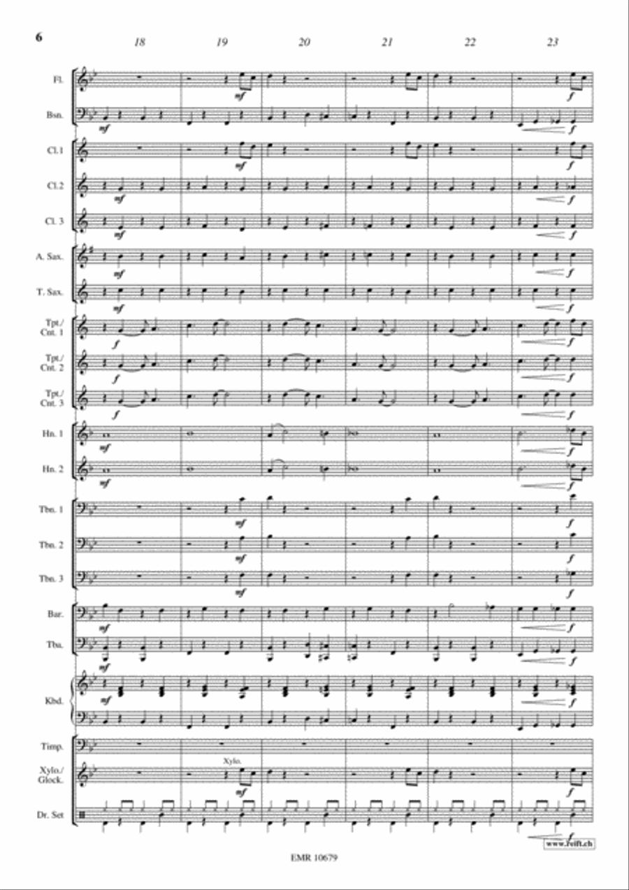 I Got Rhythm Concert Band scores gallery preview page 7