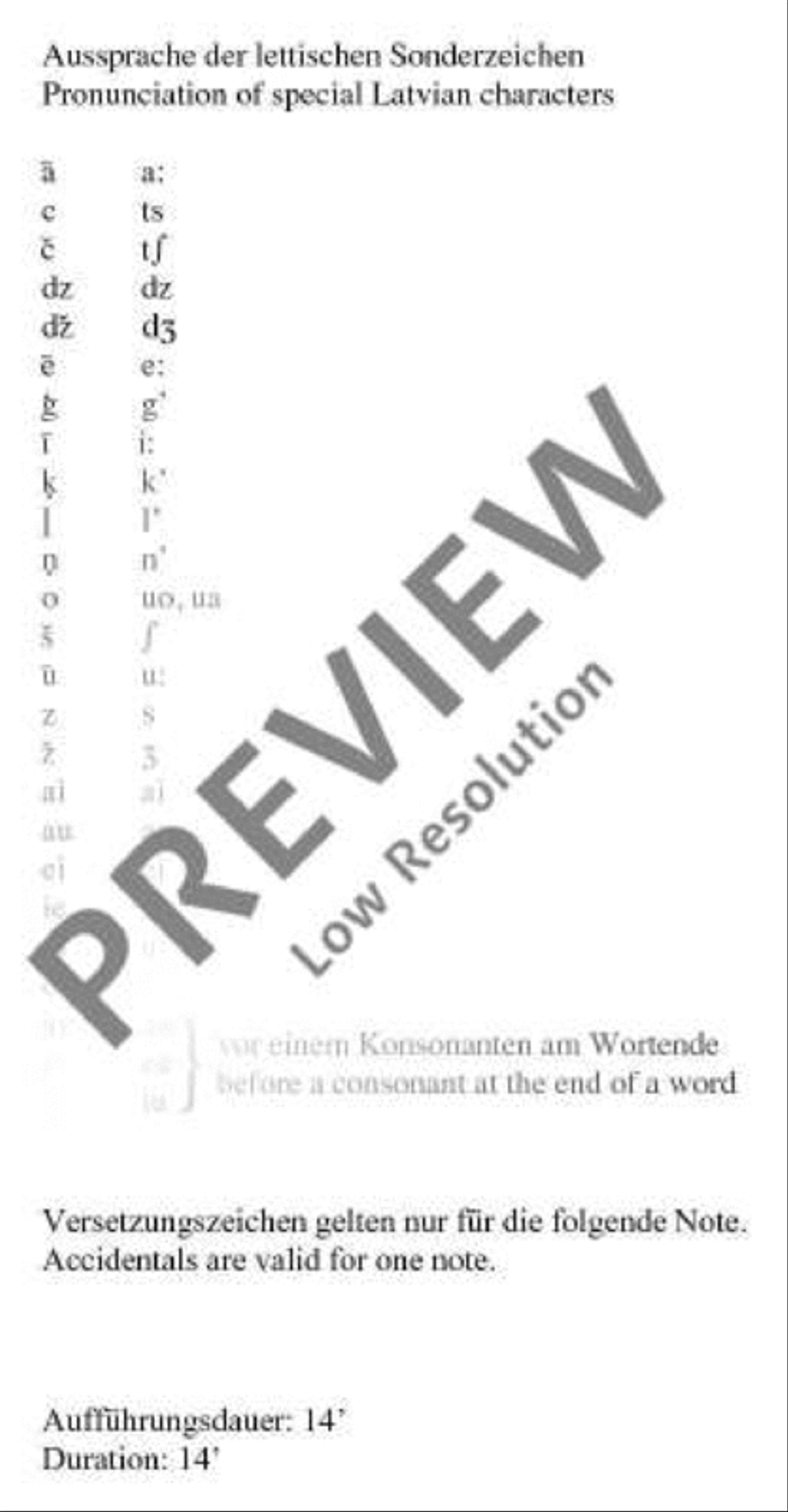 Mīlas dziesmas A Cappella scores gallery preview page 4