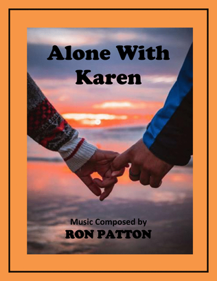 Book cover for Alone With Karen