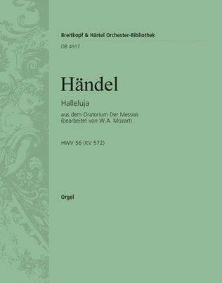 Book cover for Halleluja from "Messiah" HWV 56