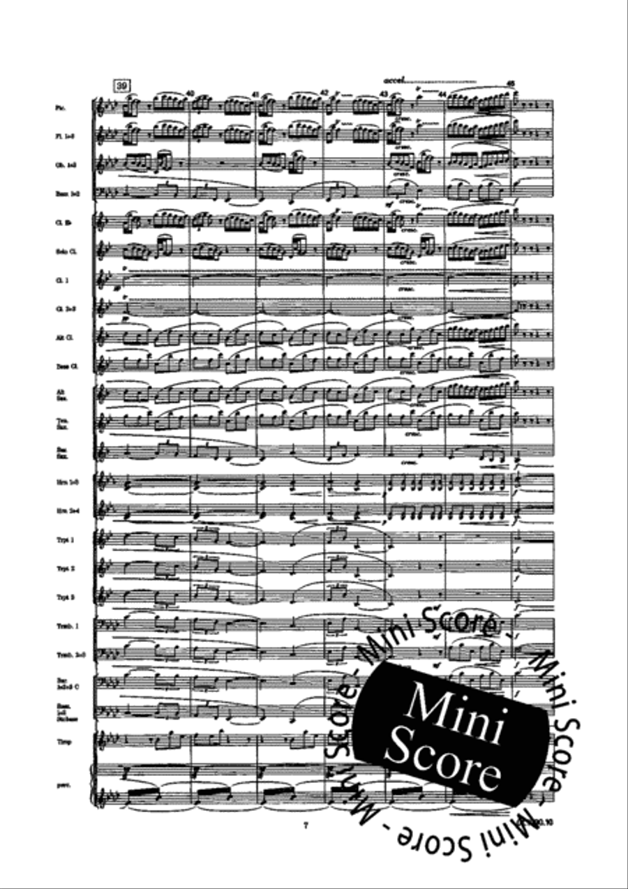 Wald Sinfonie Concert Band scores gallery preview page 15