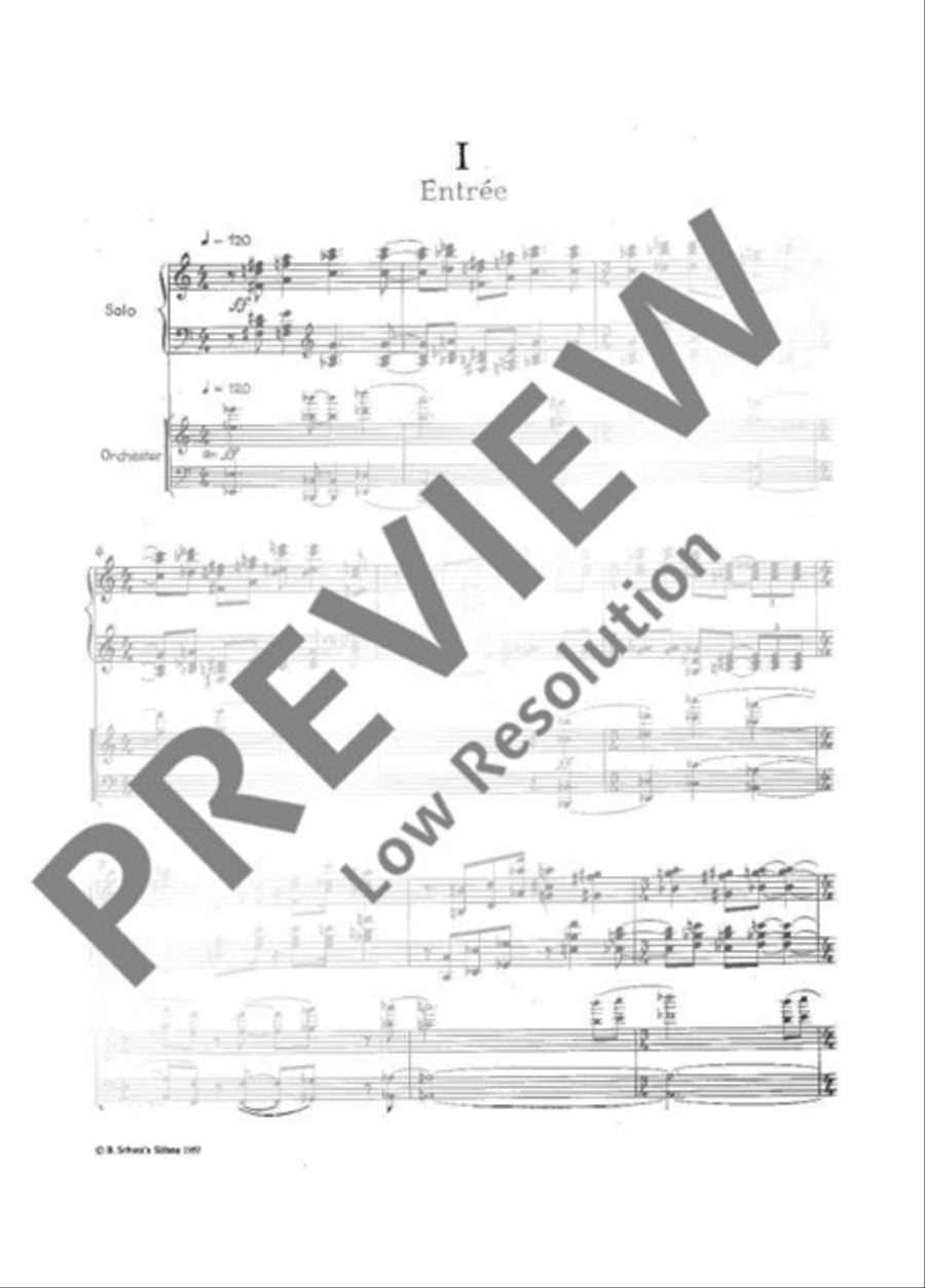 1. Konzert 1. Konzert Piano Solo scores gallery preview page 5