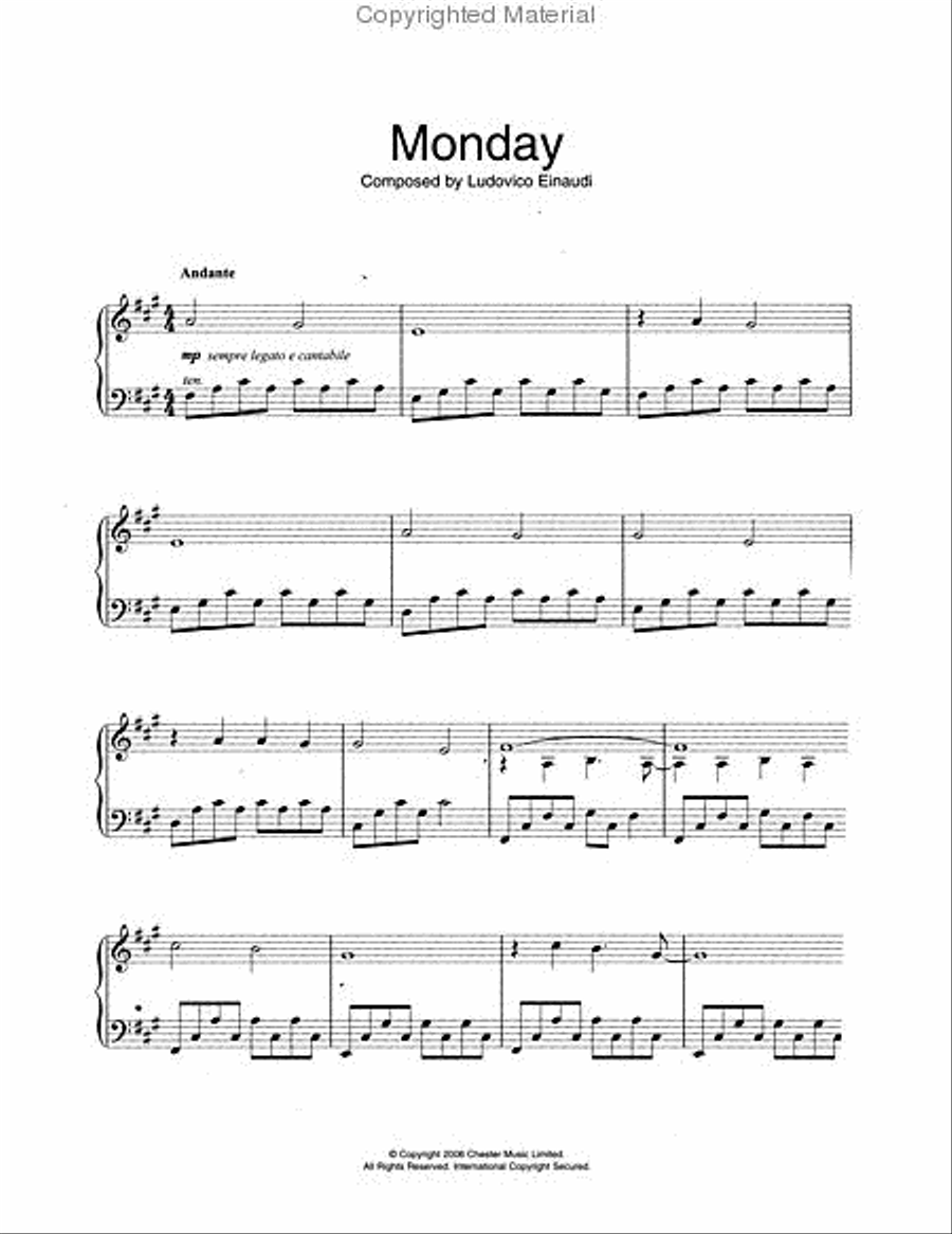 Divenire Piano Solo scores gallery preview page 4