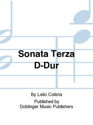 Sonata terza D-Dur