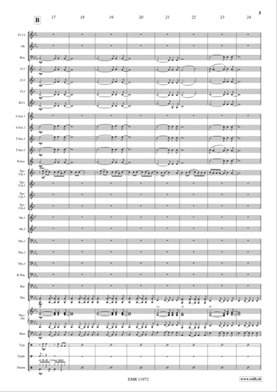 Baker Street Concert Band scores gallery preview page 6