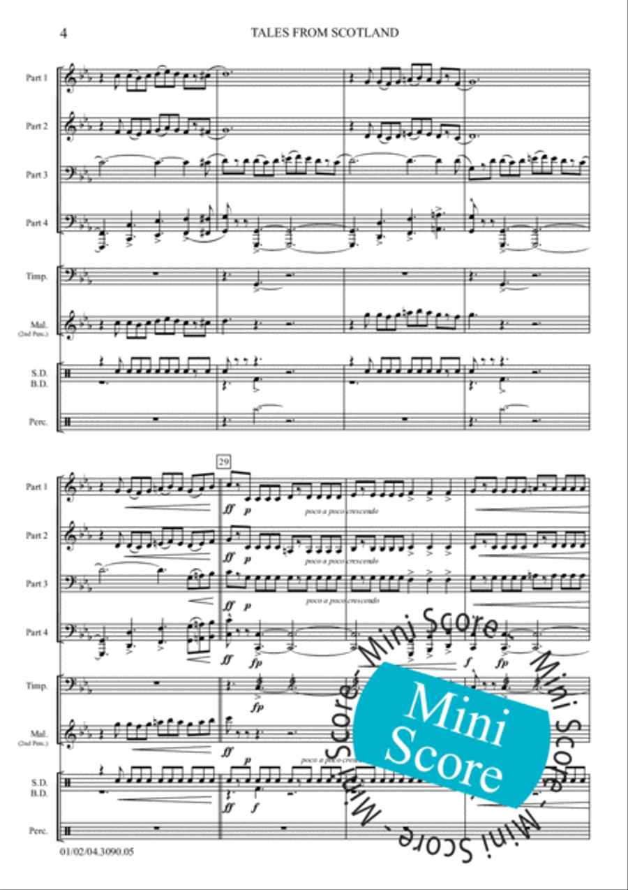 Tales from Scotland Brass Ensemble scores gallery preview page 8