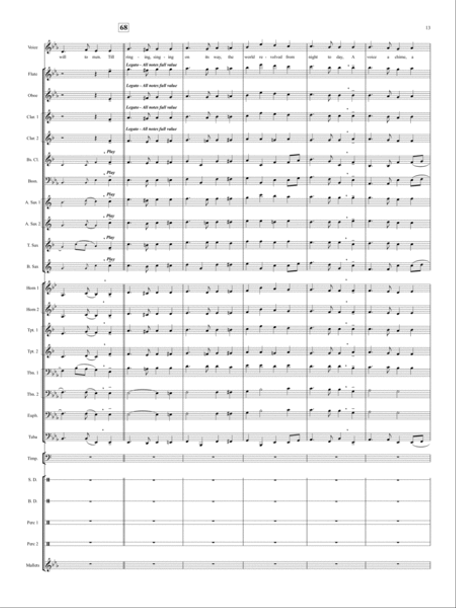 Sing Along With Santa! Concert Band scores gallery preview page 12