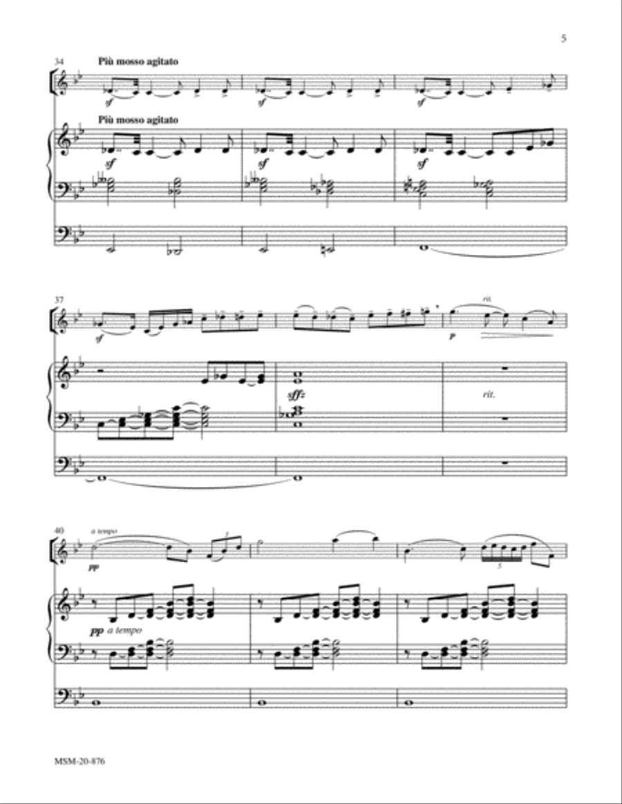 Meditation from Thaïs Clarinet scores gallery preview page 4