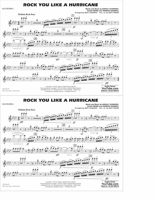Rock You Like A Hurricane (arr. Conaway/Finger) - Flute/Piccolo