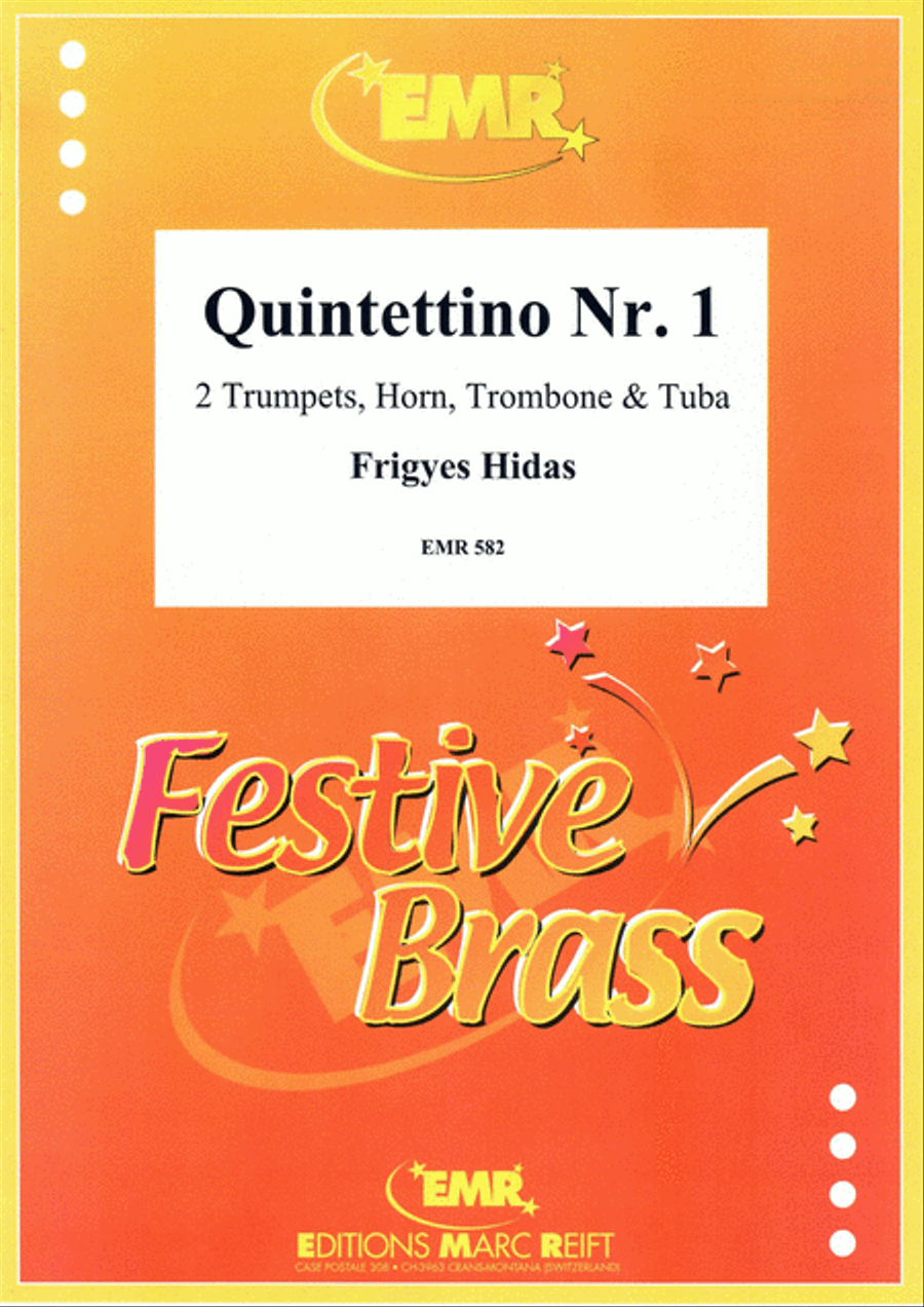 Quintettino No. 1 Quintettino No. 1 Brass Quintet scores gallery preview page 1