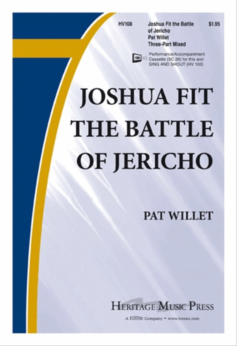 Joshua Fit the Battle of Jericho 3-Part scores gallery preview page 1