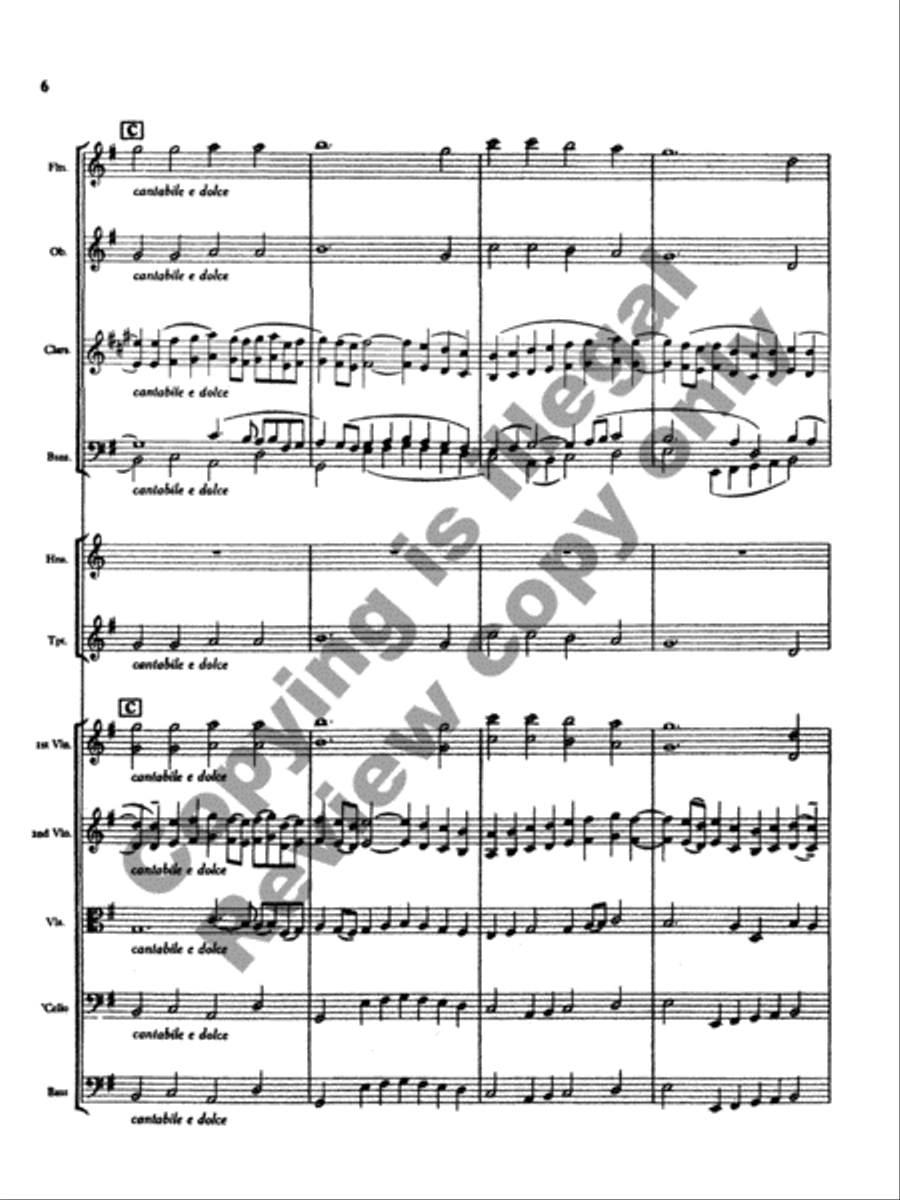 Rhosymedre, Prelude On a Welsh Hymn Tune (Orchestra Set & Score) Full Orchestra scores gallery preview page 6