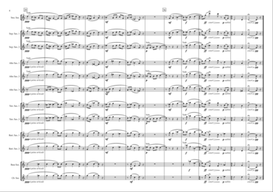 O Magnum Mysterium Woodwind Ensemble scores gallery preview page 4