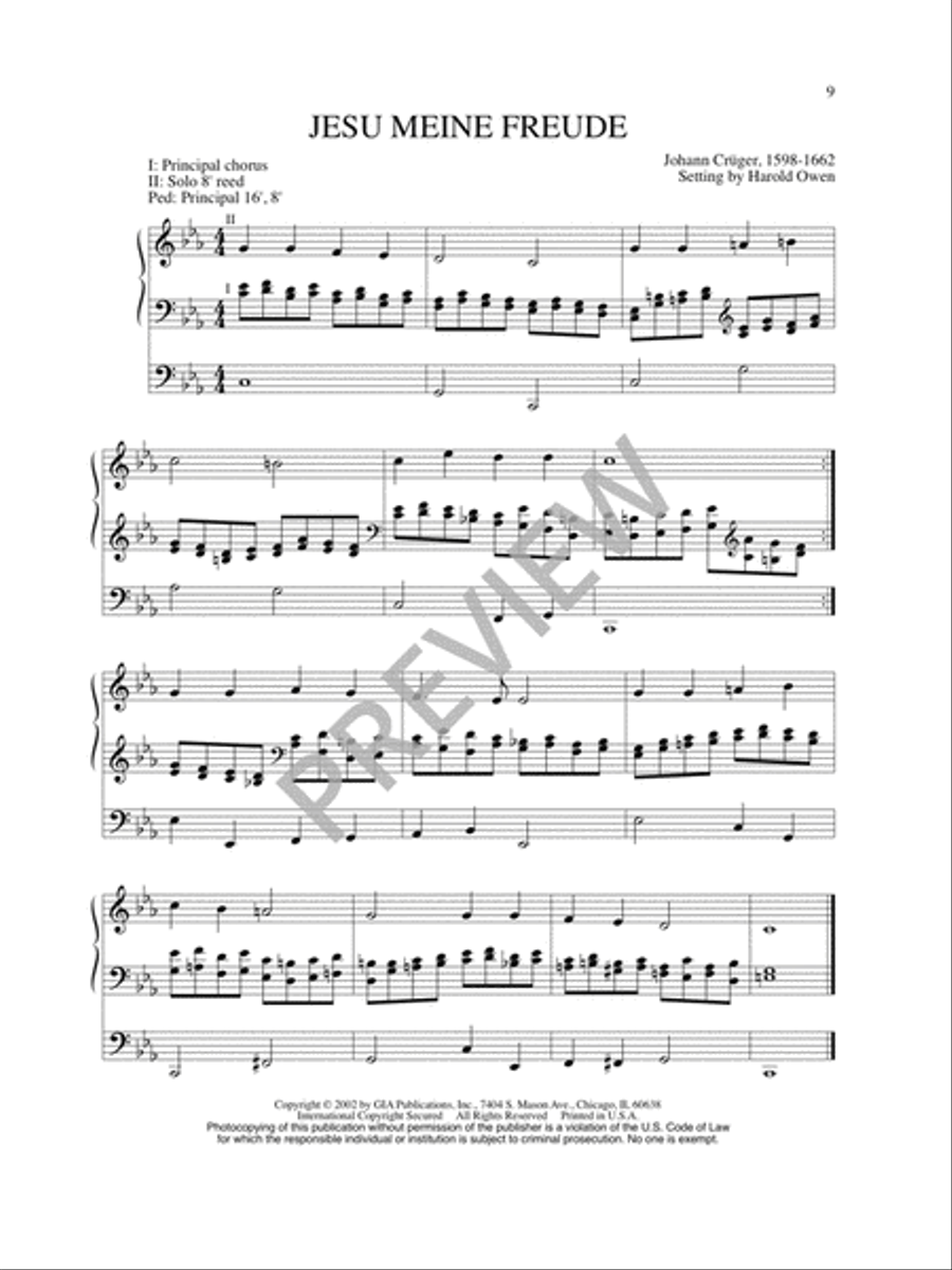 Twenty-Five Organ Harmonizations - Volume 2 Organ scores gallery preview page 11