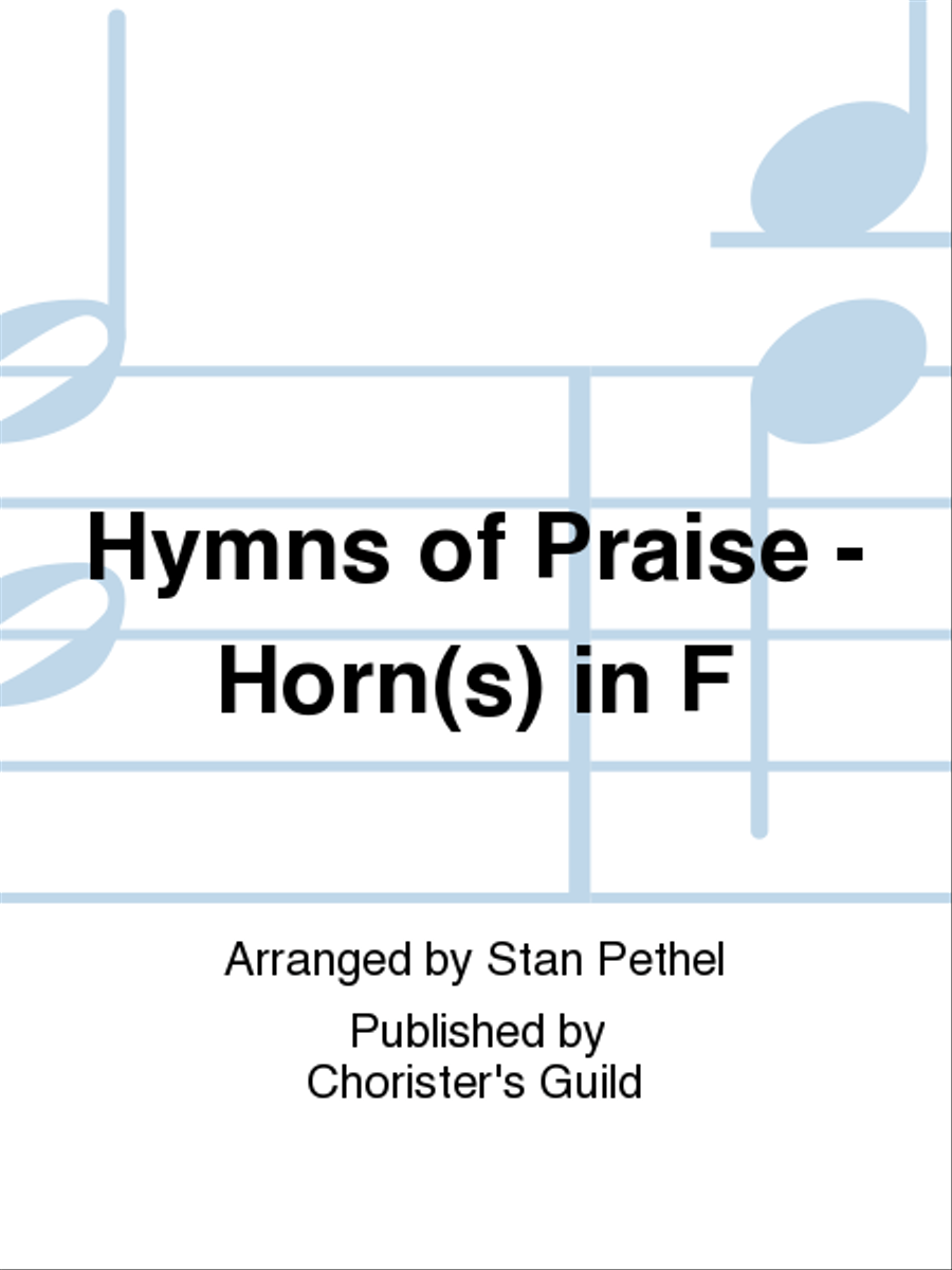 Hymns of Praise - Horn(s) in F Piano Accompaniment scores gallery preview page 1