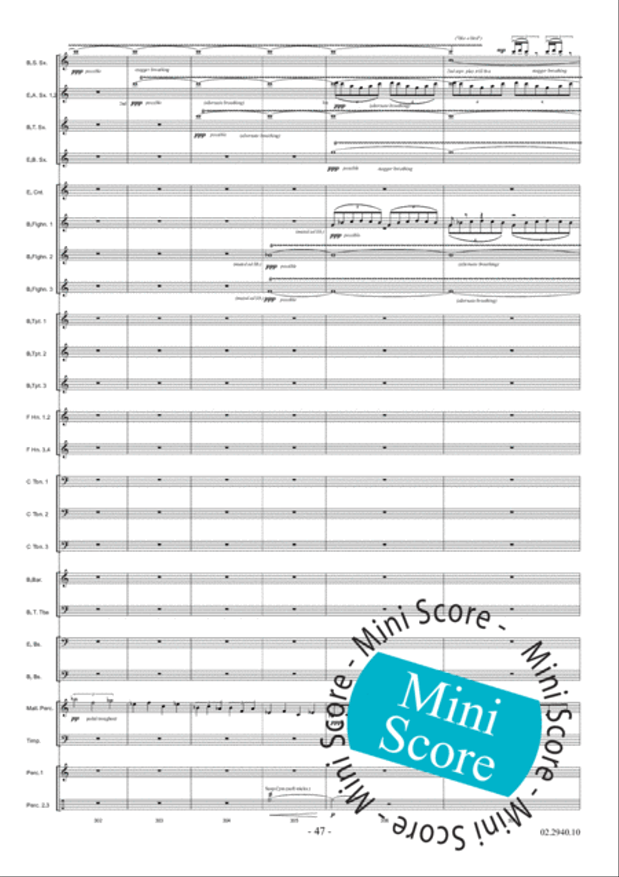 Aurora Fanfare Band scores gallery preview page 53