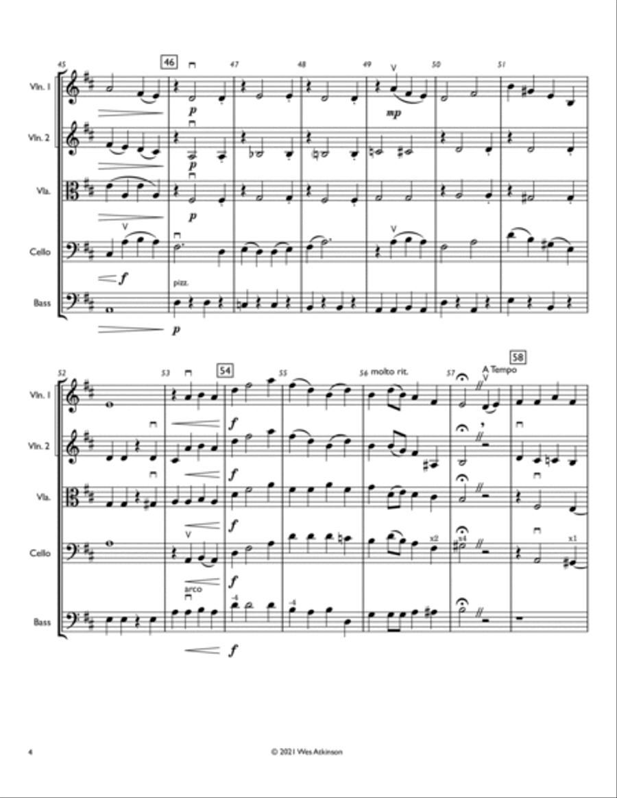Green Country String Orchestra scores gallery preview page 4