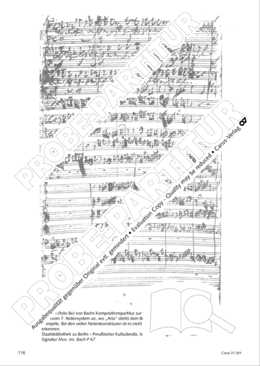 Bach for Brass 1: Cantatas I Voice scores gallery preview page 125