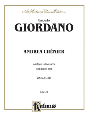 Book cover for Andrea Chenier