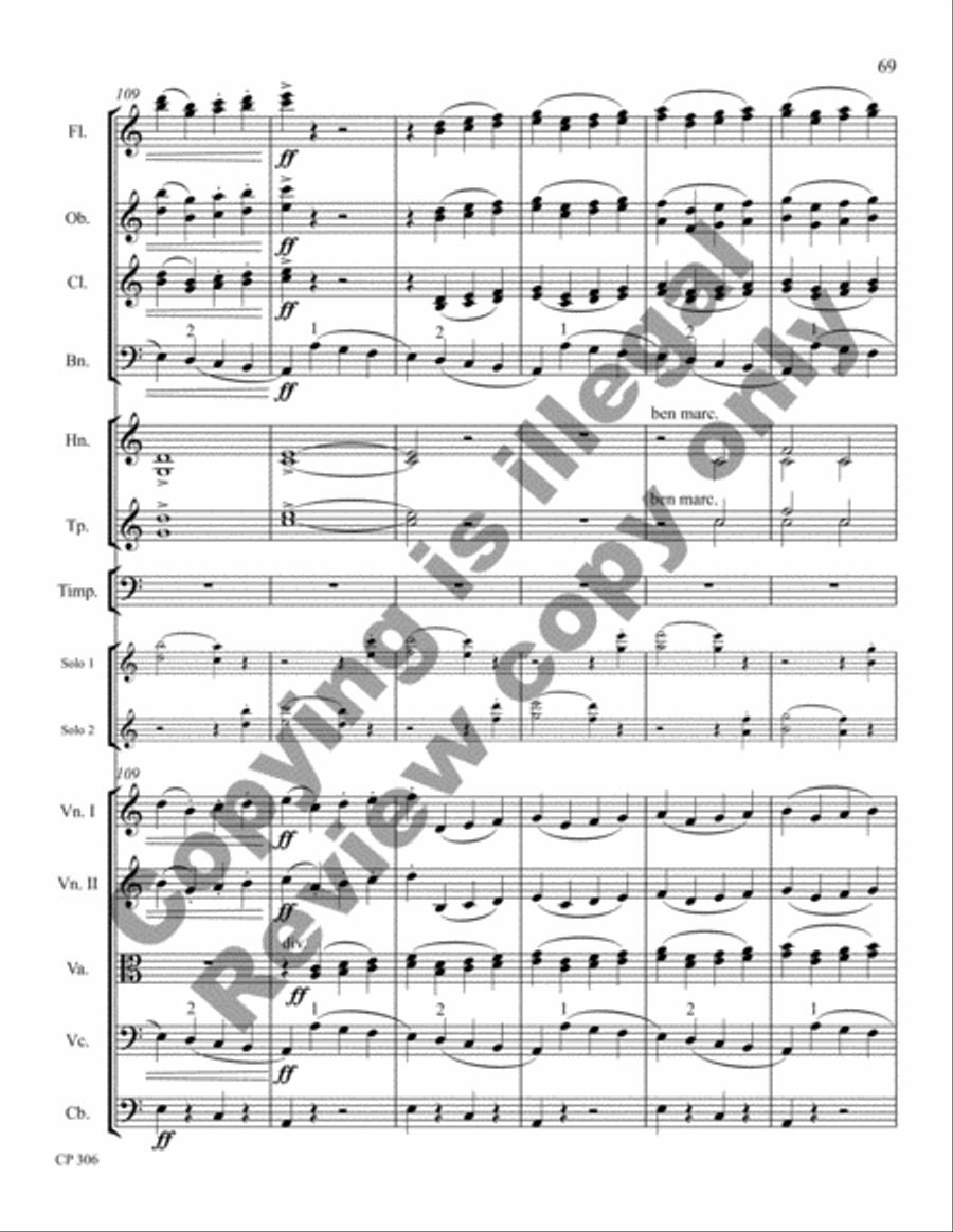 Little Suite Full Orchestra scores gallery preview page 149