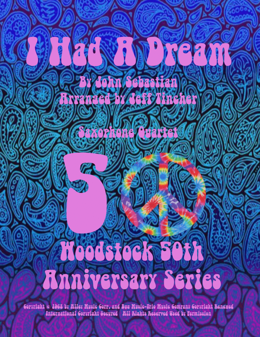 I Had A Dream Woodwind Quartet scores gallery preview page 1