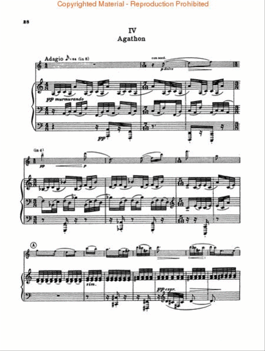 Serenade Serenade Violin Solo scores gallery preview page 3