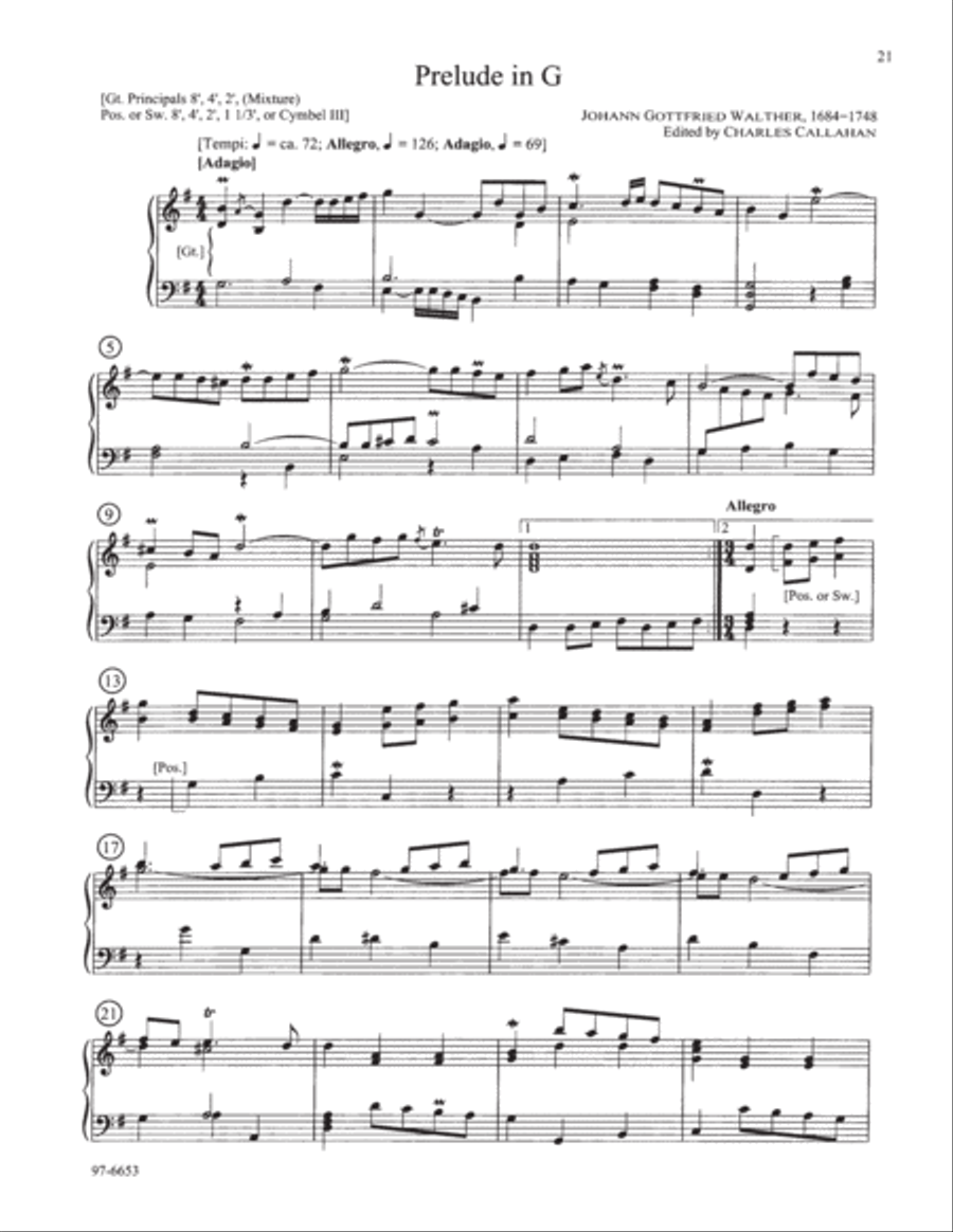 Preludes and Postludes for Manuals, Vol. 3 Organ scores gallery preview page 9