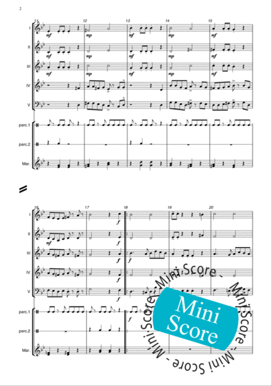 Global Girls Concert Band scores gallery preview page 6