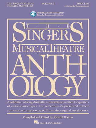 Book cover for The Singer's Musical Theatre Anthology – Volume 3