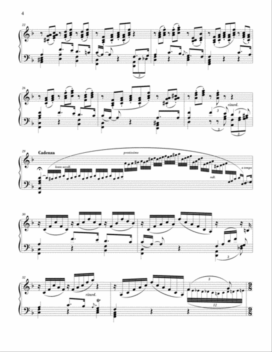 The Last Rose of Summer, Op.73 - Thalberg Piano Solo scores gallery preview page 3