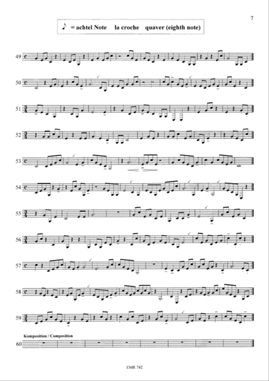 Methode de Rythme Alphorn scores gallery preview page 8