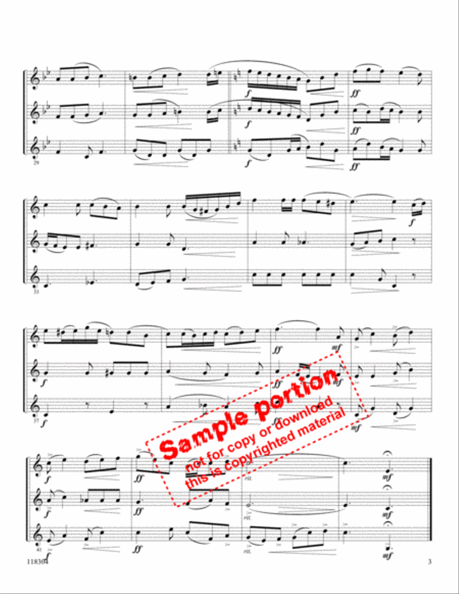 In The Garden Flute scores gallery preview page 3