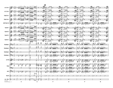 Hurricane Season - Conductor Score (Full Score)