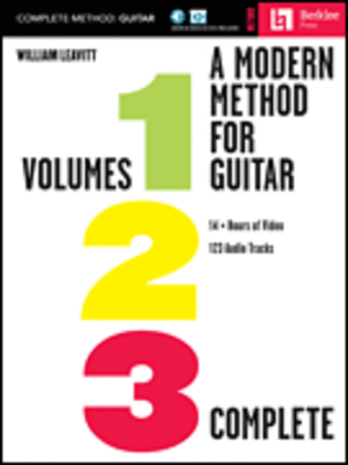 Book cover for A Modern Method for Guitar – Complete Method