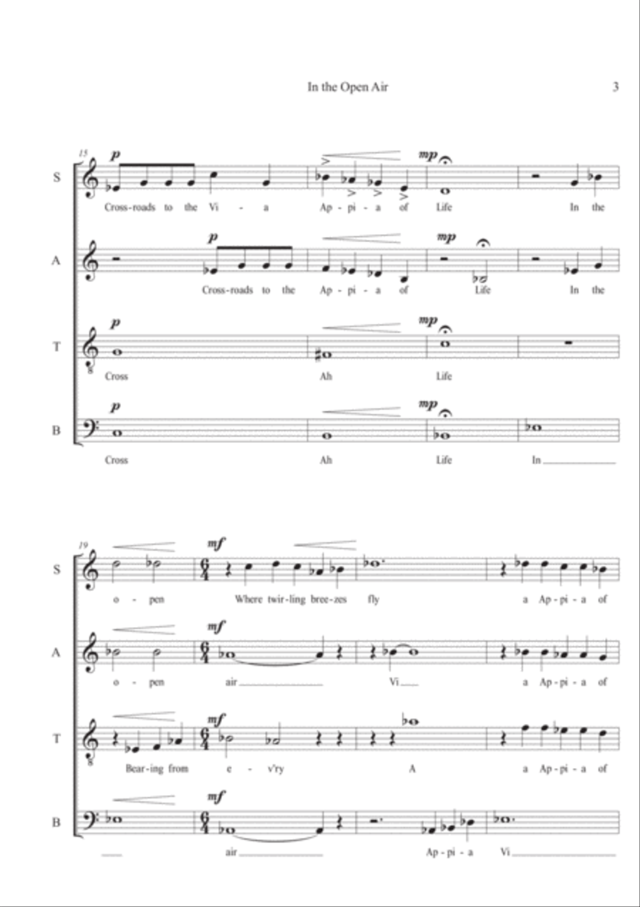 In the Open Air 4-Part scores gallery preview page 3