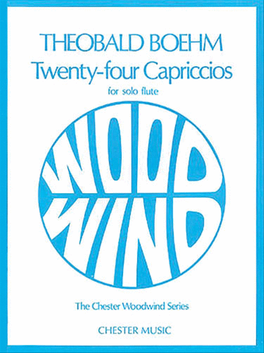 24 Capriccios for Solo Flute Flute Solo scores gallery preview page 1