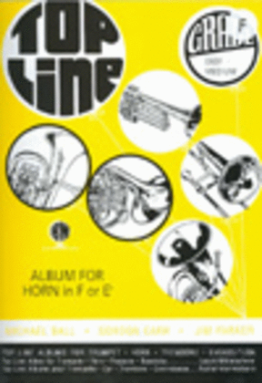 Book cover for Top Line Album for F Horn
