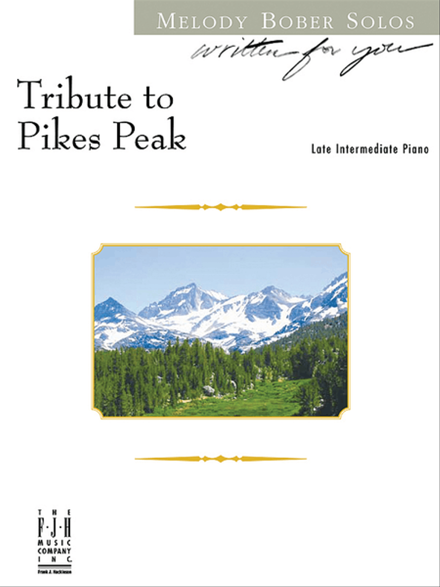 Tribute to Pikes Peak Tribute to Pikes Peak Piano Solo scores gallery preview page 1