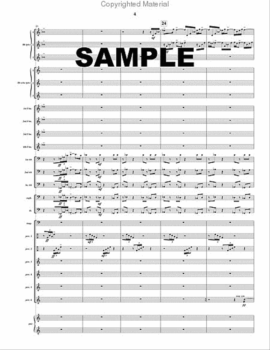 Echoes Percussion Ensemble scores gallery preview page 5