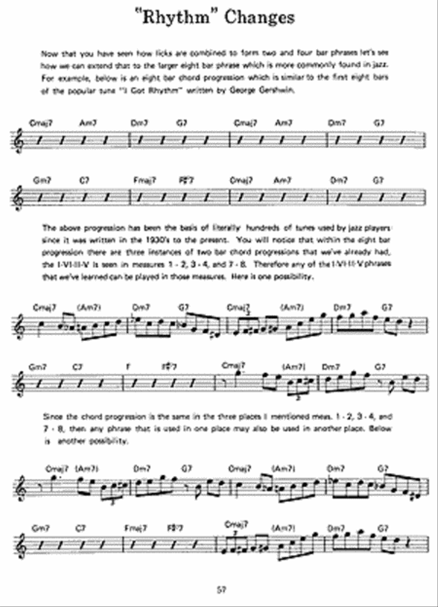 Jazz Saxophone Licks, Phrases & Patterns Saxophone scores gallery preview page 2