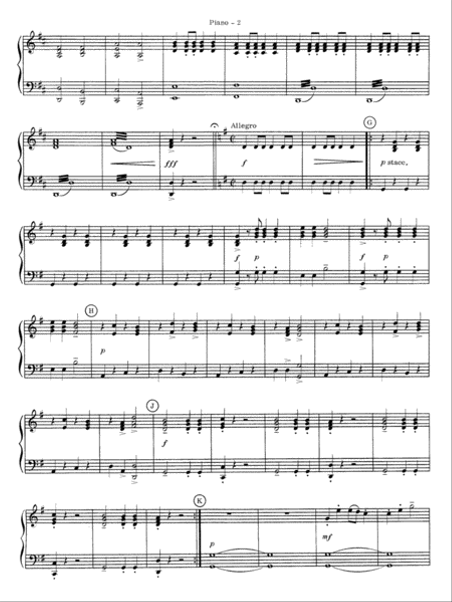 Great Gate of Kiev & Hopak: Piano Accompaniment Full Orchestra scores gallery preview page 2