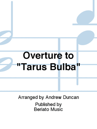 Book cover for Overture to "Tarus Bulba"