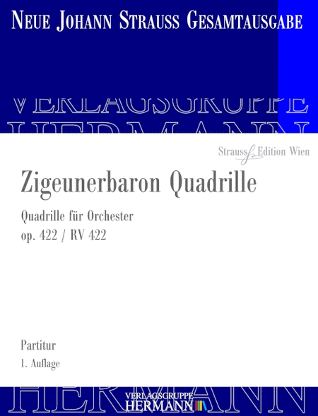 Zigeunerbaron Quadrille op. 422 RV 422