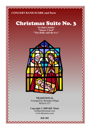 Book cover for Christmas Suite No. 3 - Concert Band