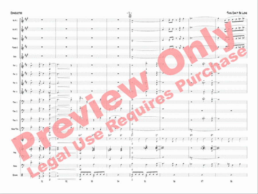 This Can't Be Love Jazz Ensemble scores gallery preview page 8