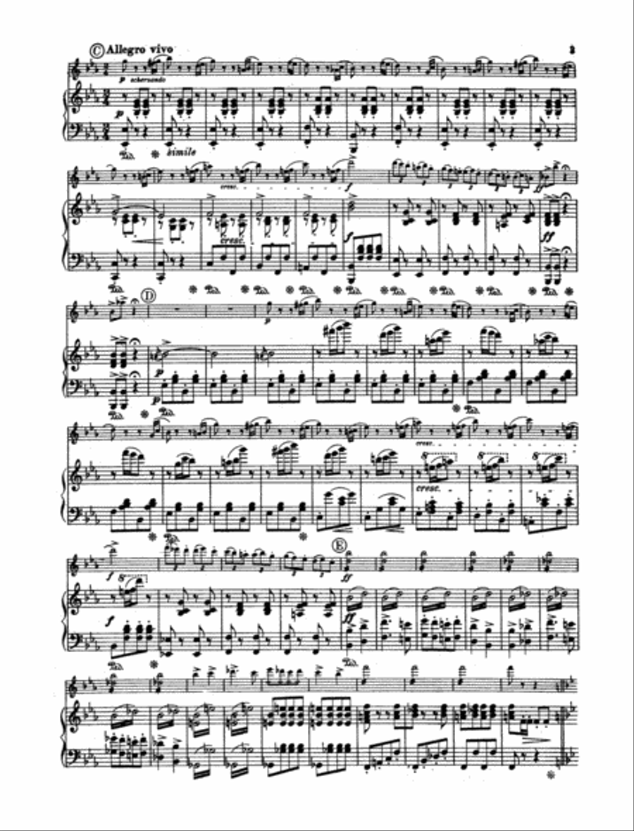 Comedy Overture, Op. 73 Violin Solo scores gallery preview page 2