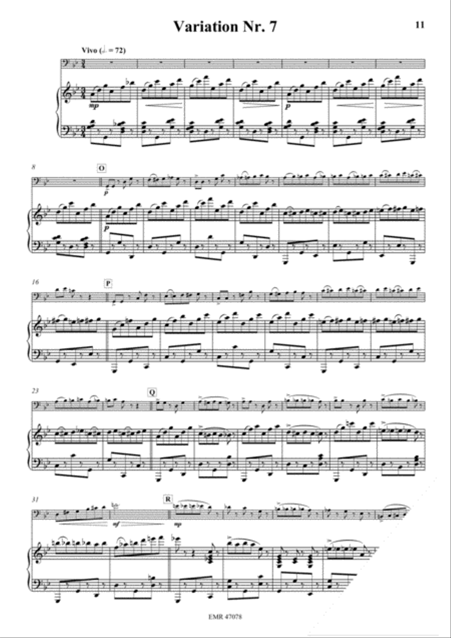 Thema und Variationen Bassoon Solo scores gallery preview page 5