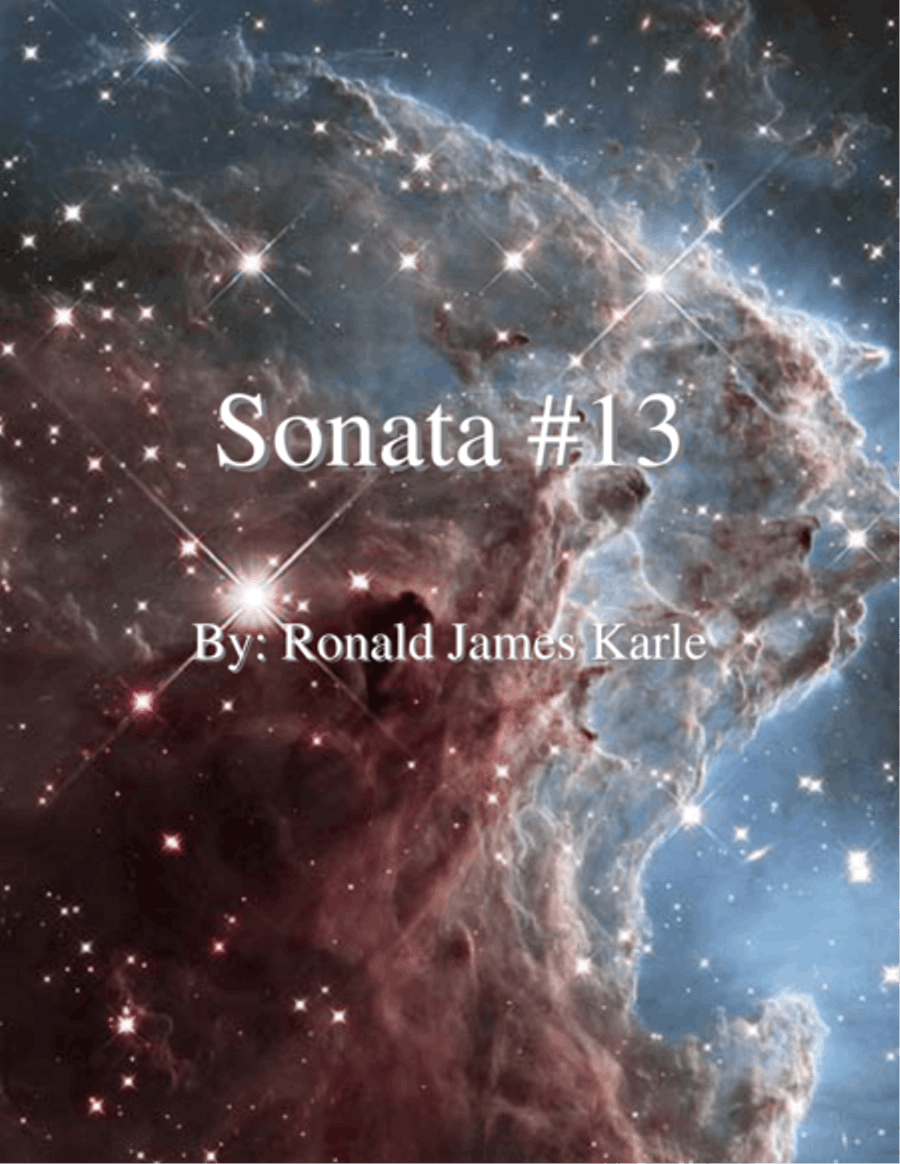 Sonata #13 By: Ronald James Karle Small Ensemble scores gallery preview page 1
