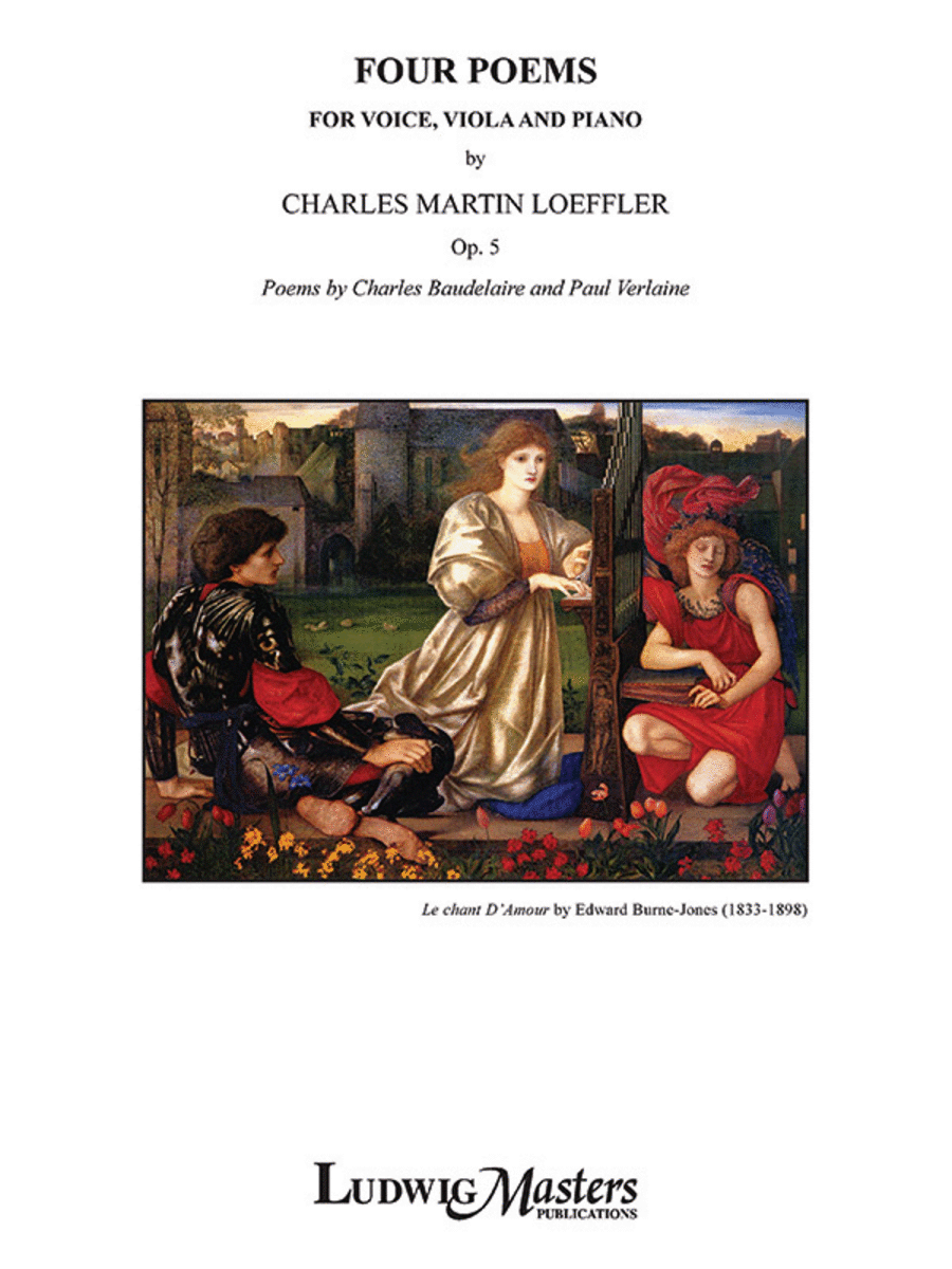 Four Poems, Op.5 Medium Voice scores gallery preview page 1
