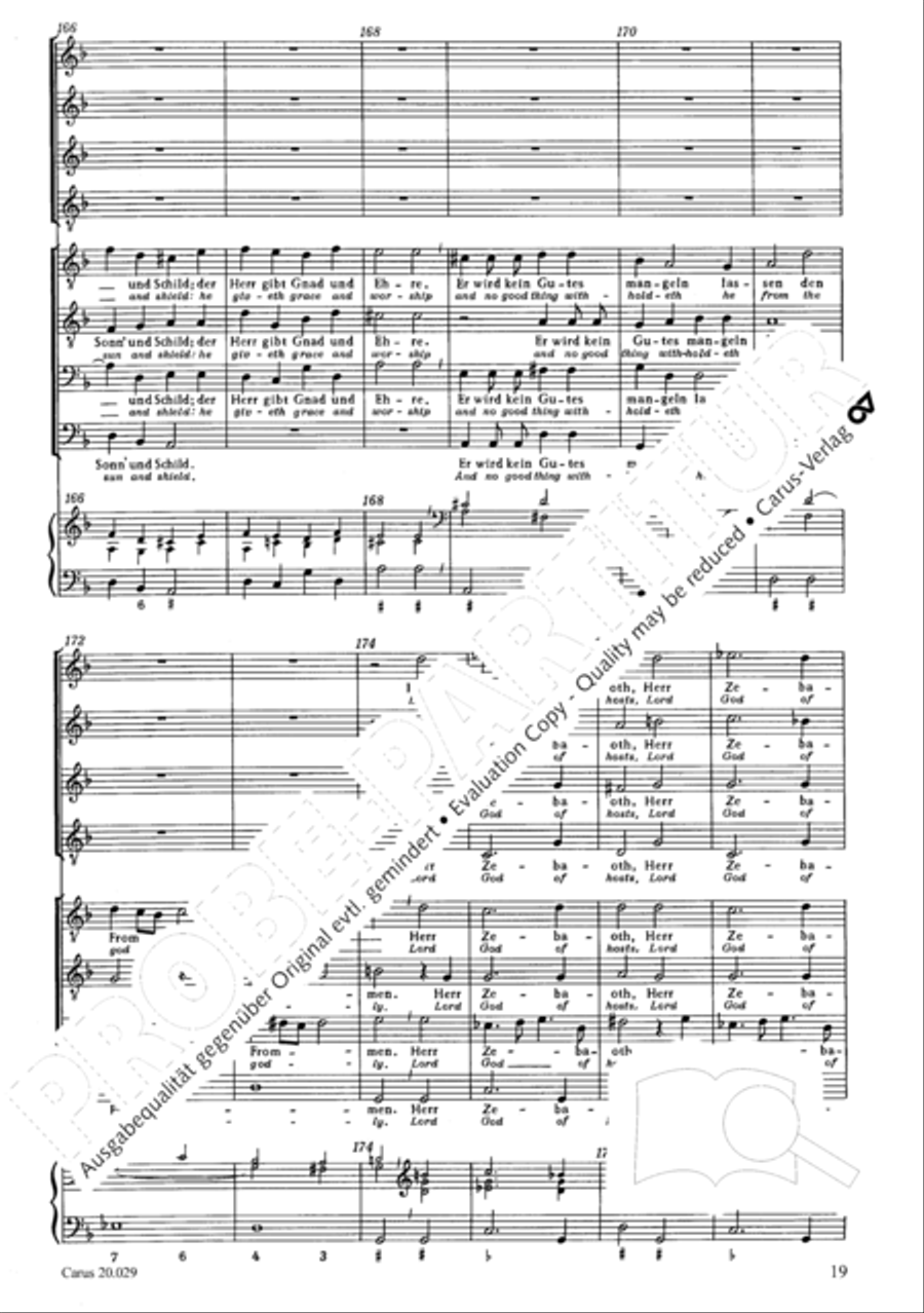 How beautiful is thy dwelling place (Wie lieblich sind deine Wohnungen) Men's Choir scores gallery preview page 26